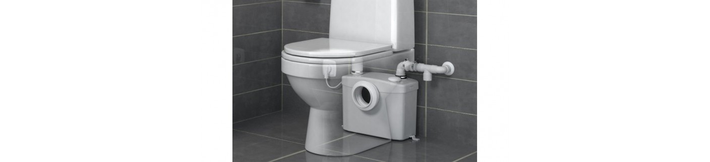 Trituradores sanitarios para WC sin desagüe | Ferrocano